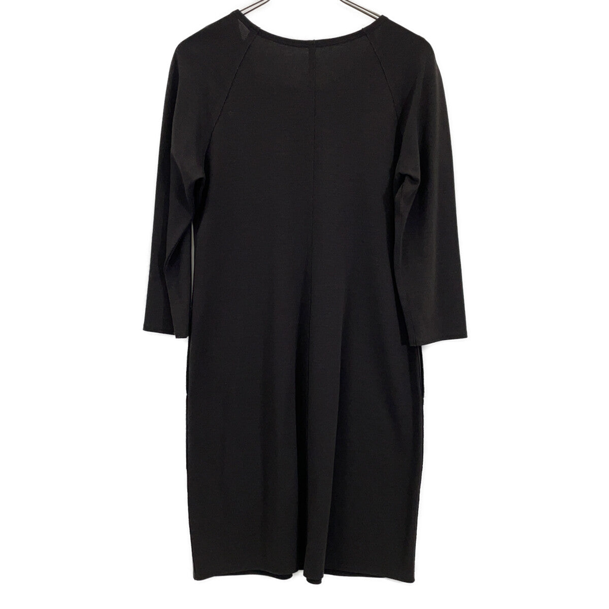 Brown Silk x Wool Dress (Women's)