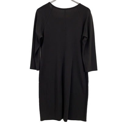 Brown Silk x Wool Dress (Women's)