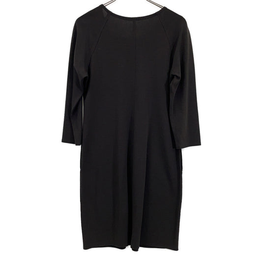 Brown Silk x Wool Dress (Women's)