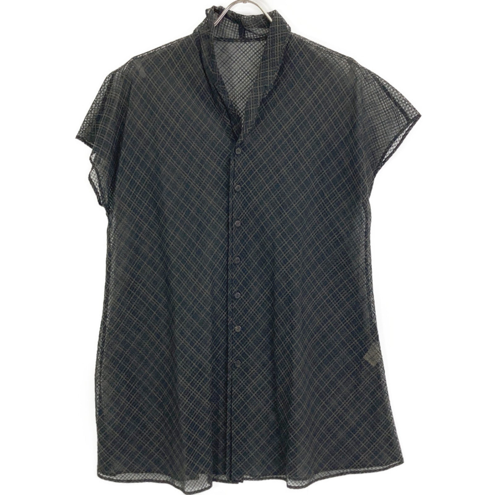 JURGEN LEHL Black Silk x Cotton Shirt Dress