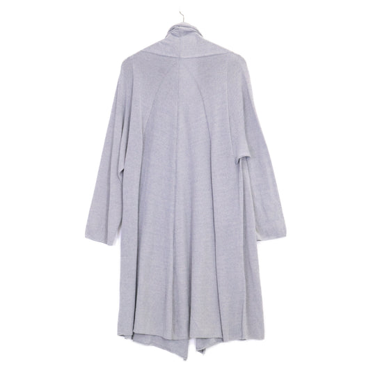 ｸﾞﾚｰ ｺｯﾄﾝ ﾛﾝｸﾞｶｰﾃﾞｨｶﾞﾝ トップス レディース