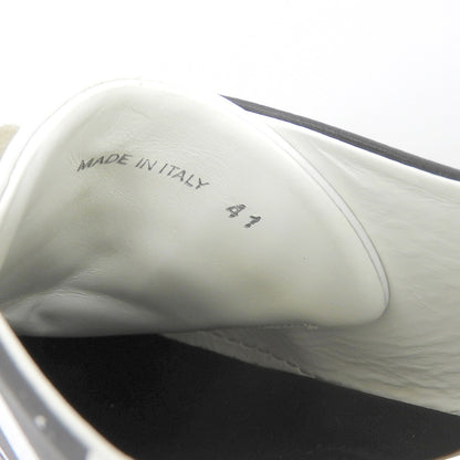 OFF-WHITE オフホワイト DIAGONALS レザー スニーカー シューズ メンズ ホワイト×ブラック 41 16SS シューズ 41