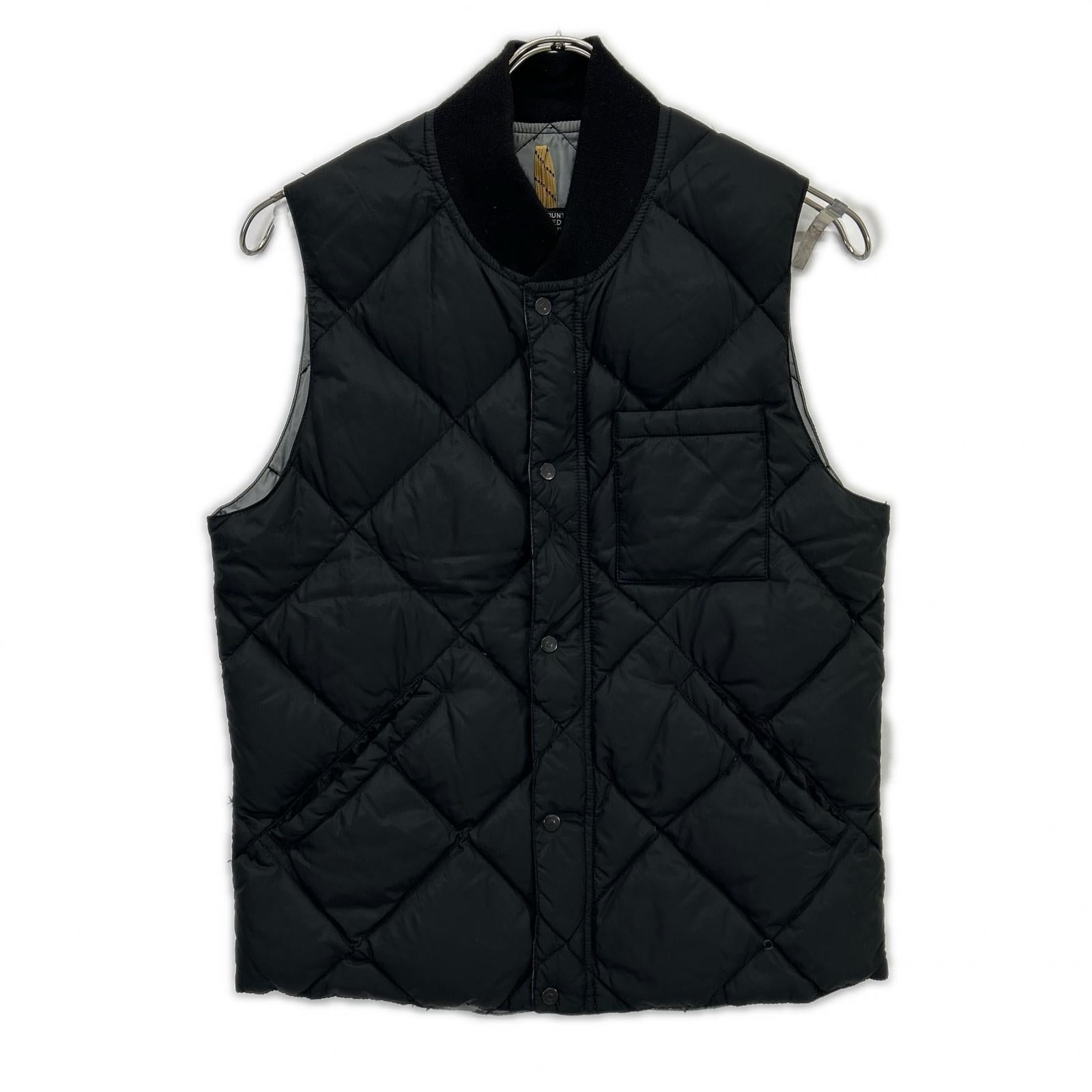 Rocky Mountain Featherbed ロッキーマウンテンフェザーベッド ブラック キルティングダウンベスト ベスト