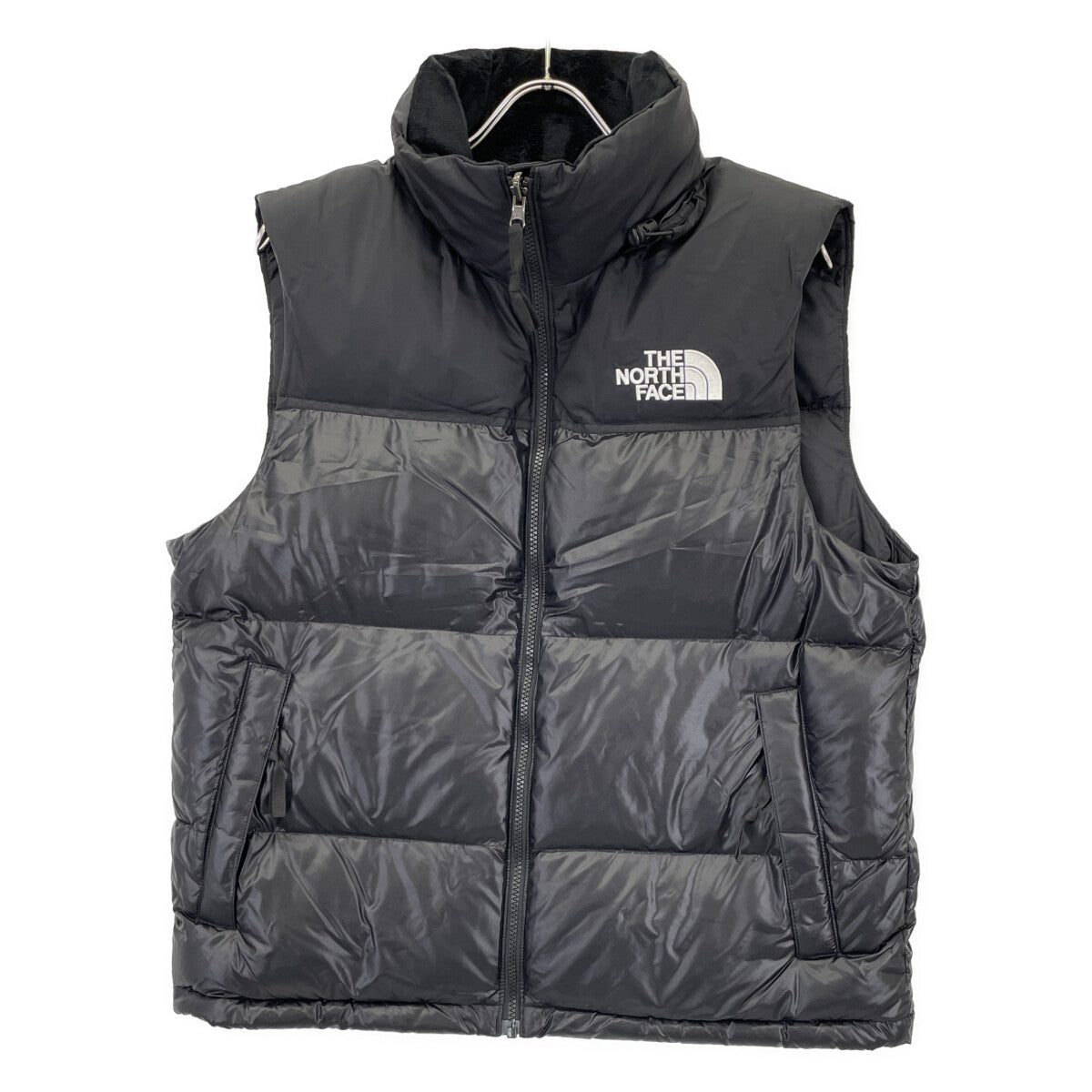 黑色 NUPTSE HYBRID DOWN BALL VEST 马甲 L 男士