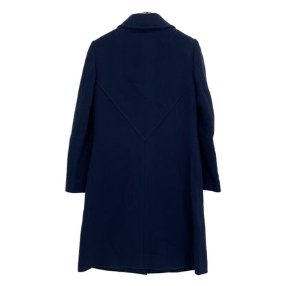 Tory Burch 汤丽柏琦 10006301 海军蓝 金扣 大衣 长款大衣