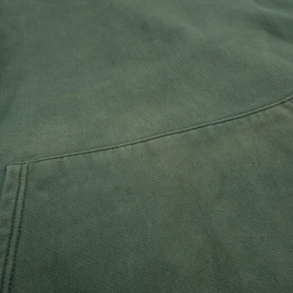 绿色 90年代～00年代 Reverse Weave 带刺绣连帽衫 上衣 XL 男士