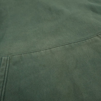 绿色 90年代～00年代 Reverse Weave 带刺绣连帽衫 上衣 XL 男士