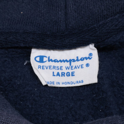 海军蓝 Champion Reverse Weave 连帽衫 XL 男士
