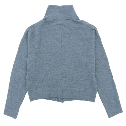 Wool High-Neck Shirt Top Women's Blue M Top M Women's