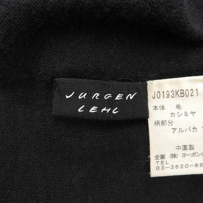 高领针织衫 羊绒×羊毛×羊驼毛 上衣 女士 黑色 M 上衣 M 女士