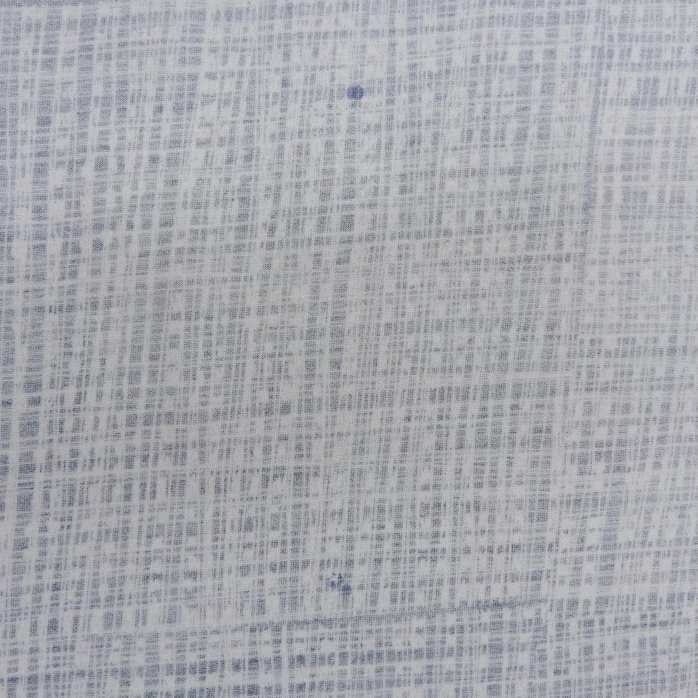 JURGEN LEHL All-Over Pattern Cotton Dress Women's Blue x White M Dress