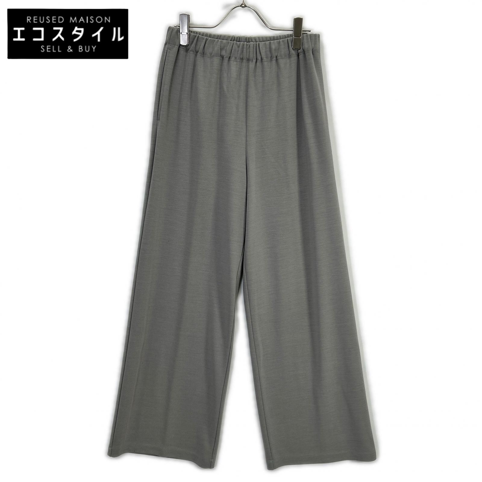 JURGEN LEHL Grey Wool x Silk Pants Bottoms M