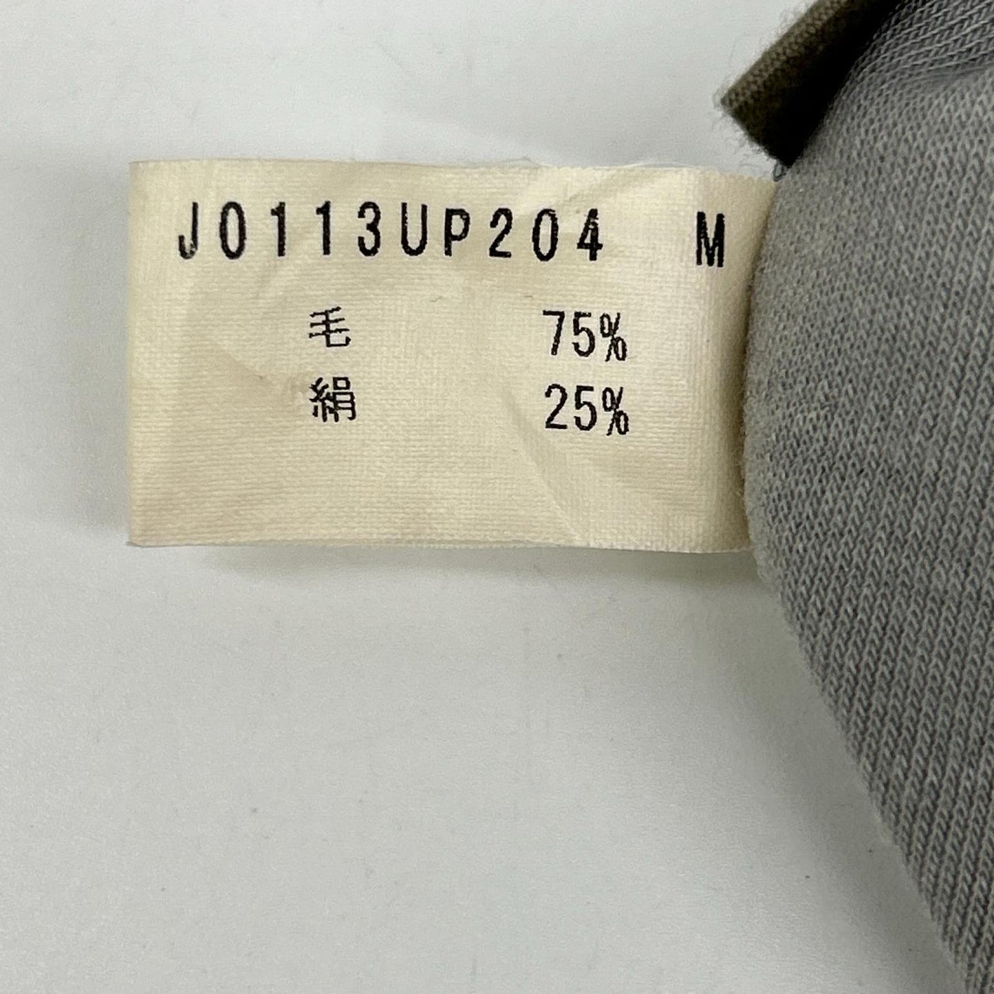JURGEN LEHL Grey Wool x Silk Pants Bottoms M
