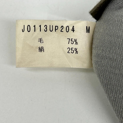 JURGEN LEHL Grey Wool x Silk Pants Bottoms M