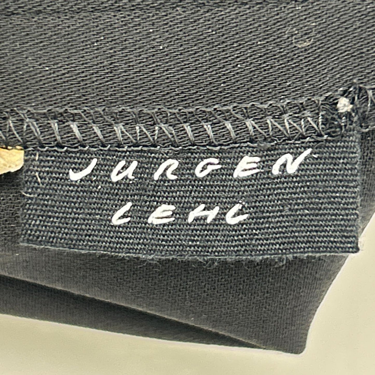 JURGEN LEHL ヨーガンレール ﾌﾞﾗｯｸ ｳｰﾙ ｽﾗｯｸｽ ボトムス M
