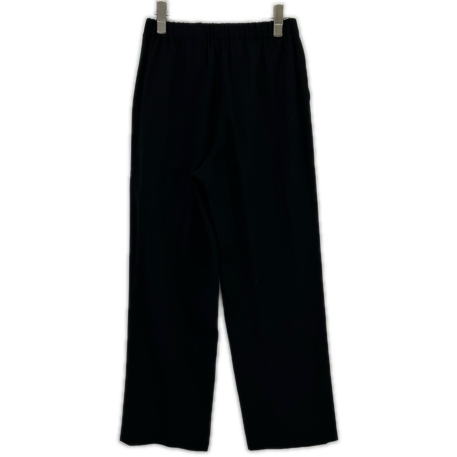 JURGEN LEHL Black Wool Slacks Bottoms M