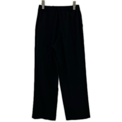 JURGEN LEHL Black Wool Slacks Bottoms M