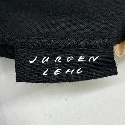 JURGEN LEHL Black Wool Slacks Bottoms M
