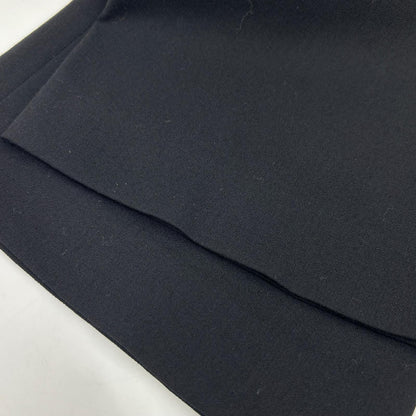 JURGEN LEHL Black Wool Slacks Bottoms M