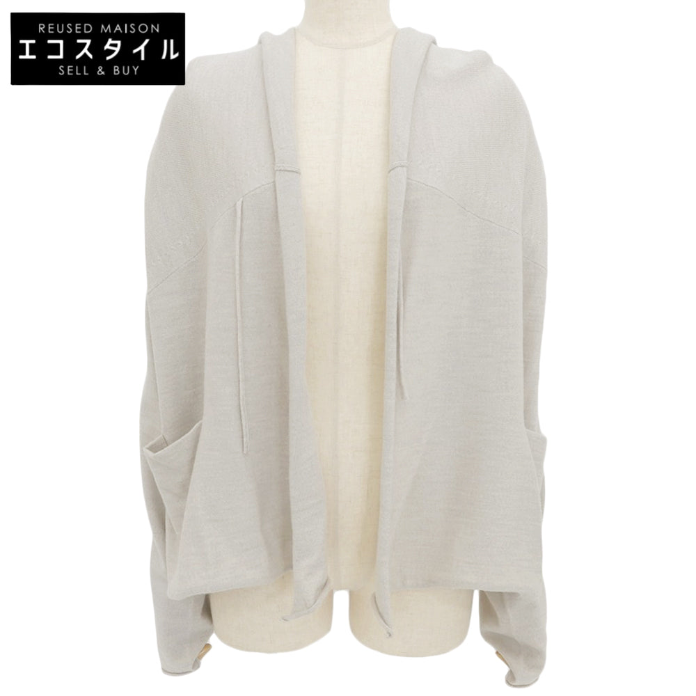 Wool Cardigan Top Women's Gray M
