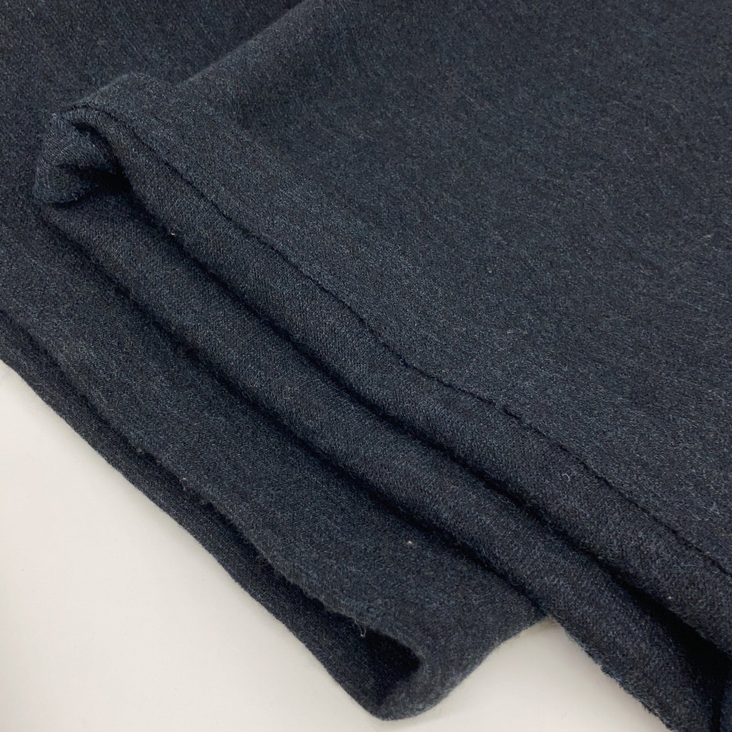 NAVY WOOL KNIT PANTS Bottoms L Ladies