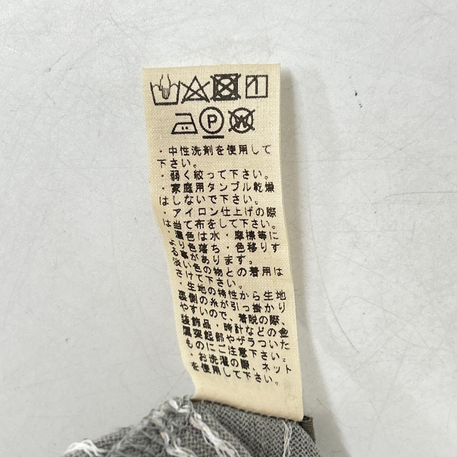 JURGEN LEHL ヨーガンレール グレー 刺繍 デザイン カットソー トップス