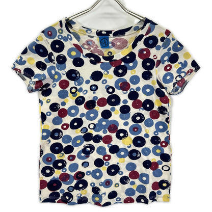 JURGEN LEHL Ivory Circle-Design Knit Top Tops