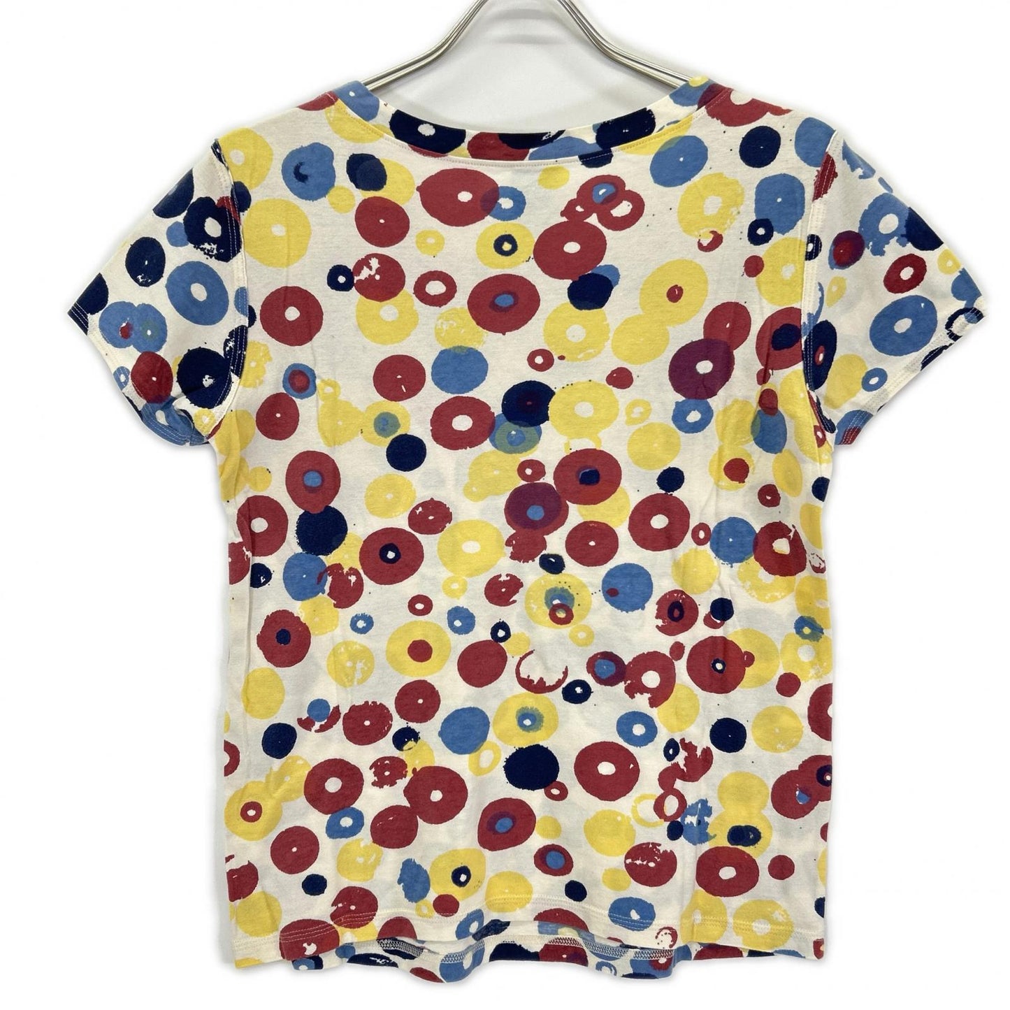 JURGEN LEHL Ivory Circle-Design Knit Top Tops