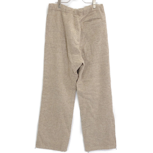 AURALEE オーラリー A22AP02DT　WOOL HAIRLINE LIGHT TWEED OVER PANTS ボトムス
