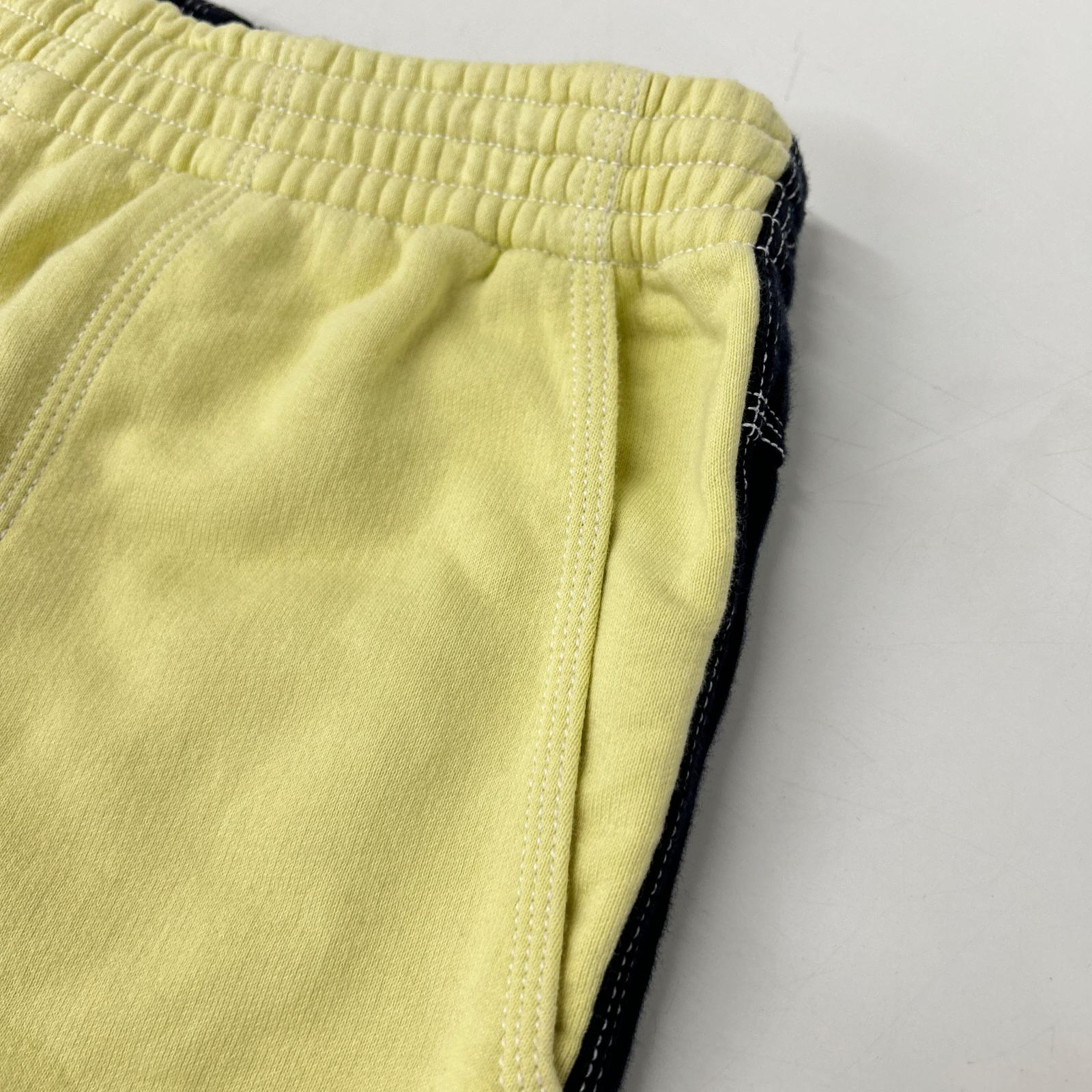 MARNI マルニ 22SS PJMU0046QS イエロー×ネイビー DUO-TONE ショーツ ボトムス