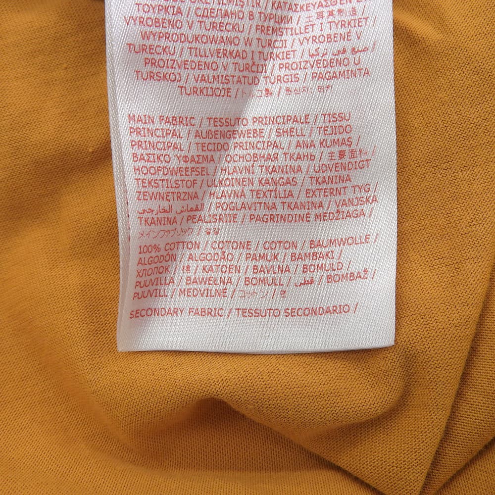 MARNI マルニ コットン クルーネック 半袖Tシャツ トップス メンズ オレンジ HUMU0223X2 トップス