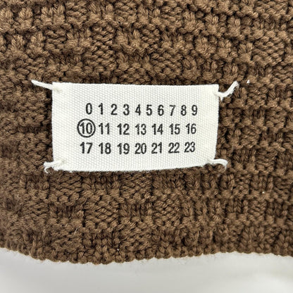 Maison margiela メゾンマルジェラ ブラウン ウール マフラー マフラー