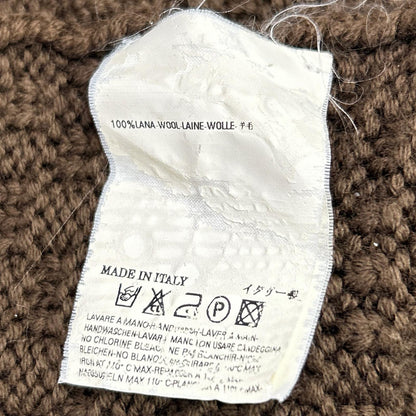 Maison margiela メゾンマルジェラ ブラウン ウール マフラー マフラー