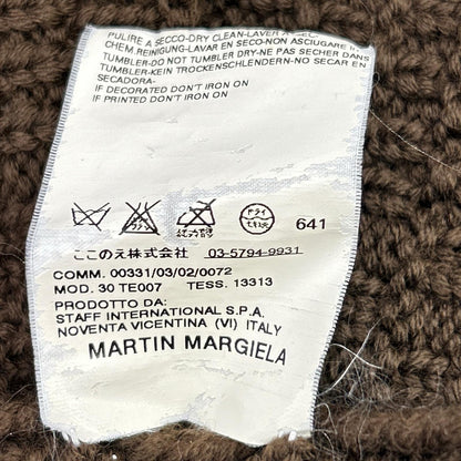 Maison Margiela メゾンマルジェラ ﾌﾞﾗｳﾝ ｳｰﾙ ﾏﾌﾗｰ マフラー