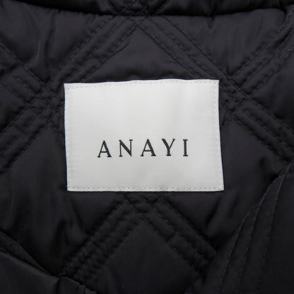 Excellent Condition Quilted Hooded Coat Ladies Black 36 2024 Model Coat 36 Ladies