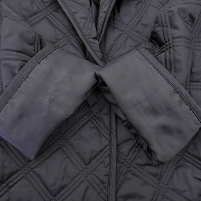 Excellent Condition Quilted Hooded Coat Ladies Black 36 2024 Model Coat 36 Ladies
