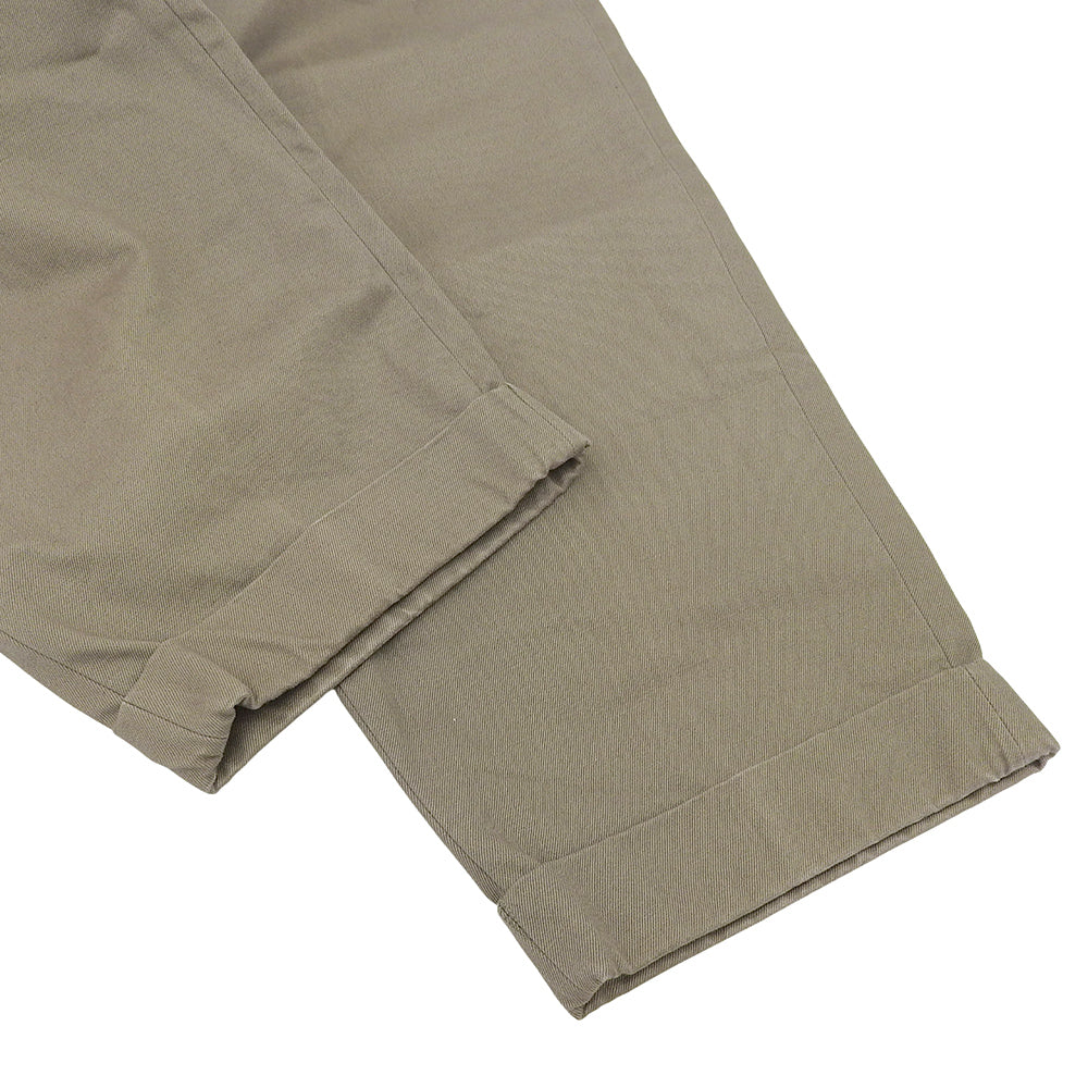 Cotton Wide-Leg Trousers Bottoms Men's Khaki 36 MPP-347M Bottoms 36 Men's