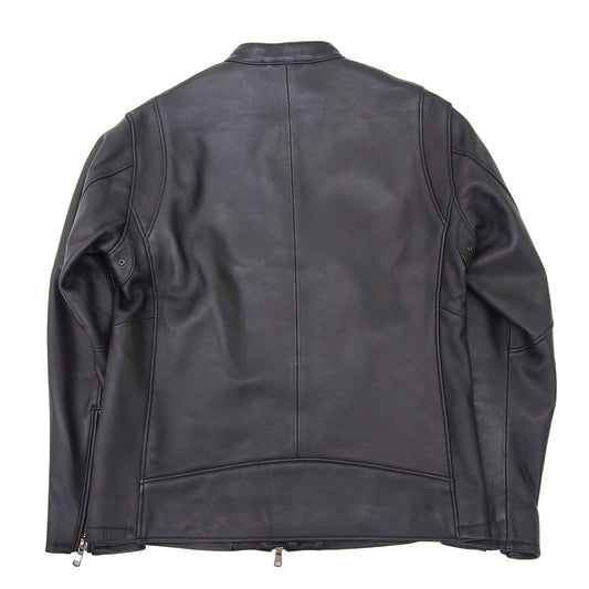 Single Rider's Jacket, Sheep Leather, Black, L, Jacket, L, Men's