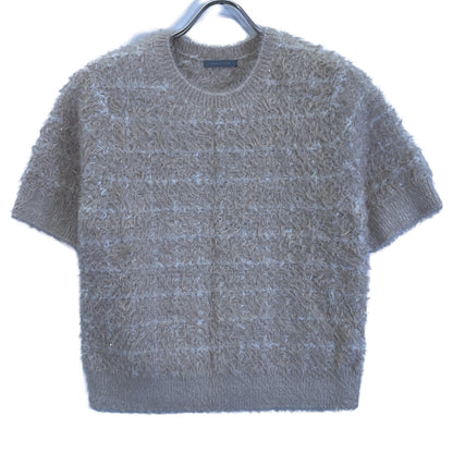 [Excellent Condition/2025 Model] Greene Carla Sweater Short-Sleeved Knit Sweater/ Top 38 Women's