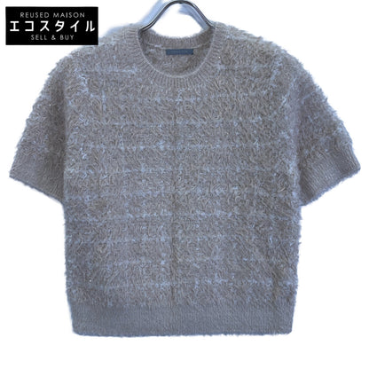 [Excellent Condition/2025 Model] Greene Carla Sweater Short-Sleeved Knit Sweater/ Top 38 Women's