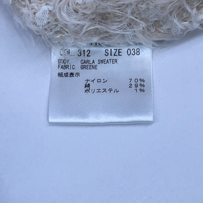 [Excellent Condition/2025 Model] Greene Carla Sweater Short-Sleeved Knit Sweater/ Top 38 Women's