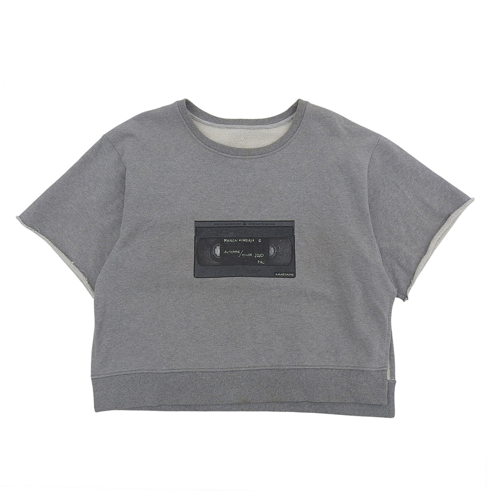 MM6 Maison Margiela 棉质运动衫 T恤 女士 灰色 S 上衣