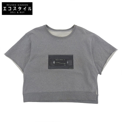 MM6 Maison Margiela 棉质运动衫 T恤 女士 灰色 S 上衣