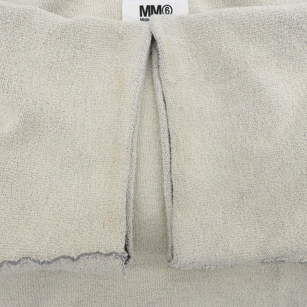MM6 Maison Margiela 棉质运动衫 T恤 女士 灰色 S 上衣