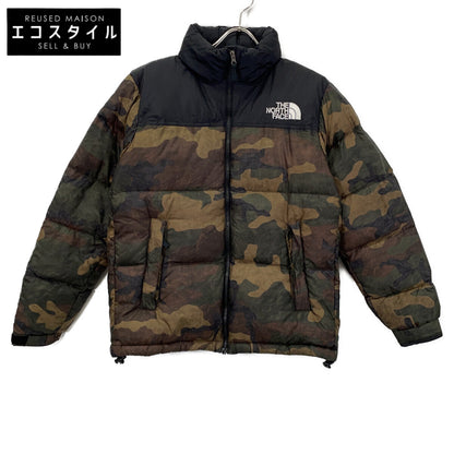 ND91842 Khaki Camouflage Nuptse Down Jacket M Men's