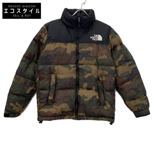 ND91842 Khaki Camouflage Nuptse Down Jacket M Men's