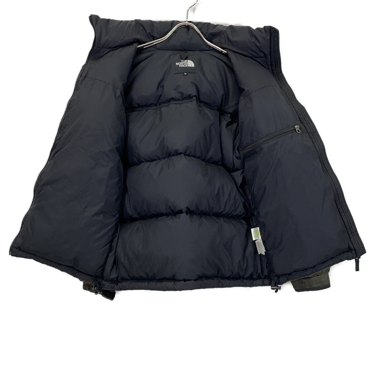 ND91842 Khaki Camouflage Nuptse Down Jacket M Men's