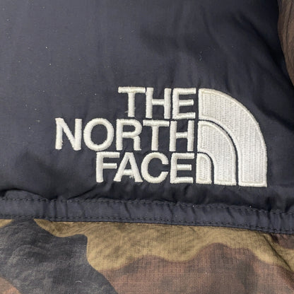 ND91842 Khaki Camouflage Nuptse Down Jacket M Men's