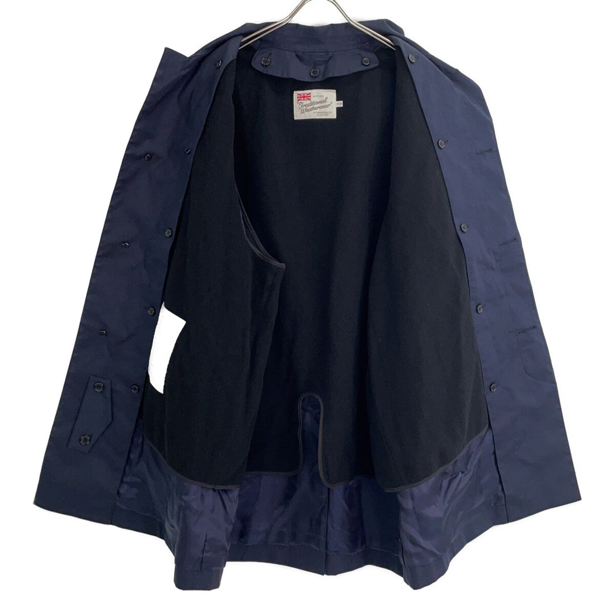 TRADITIONAL WEATHERWEAR 传统天气服饰 G242KGFCO0401SR 海军蓝 Stormseal Malton 带内胆外套 大衣