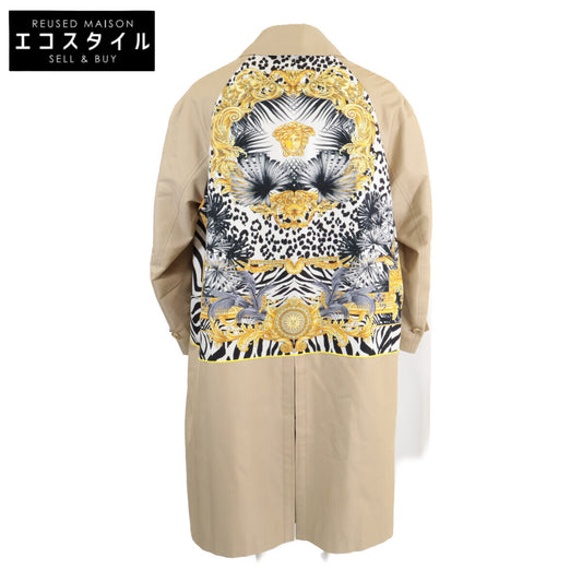 COMMEdesGARCONS JUNYA WATANABE コムデギャルソンジュンヤワタナベ ｘVERSACE ヴェルサーチ バックワイルドバロックスカーフ コート